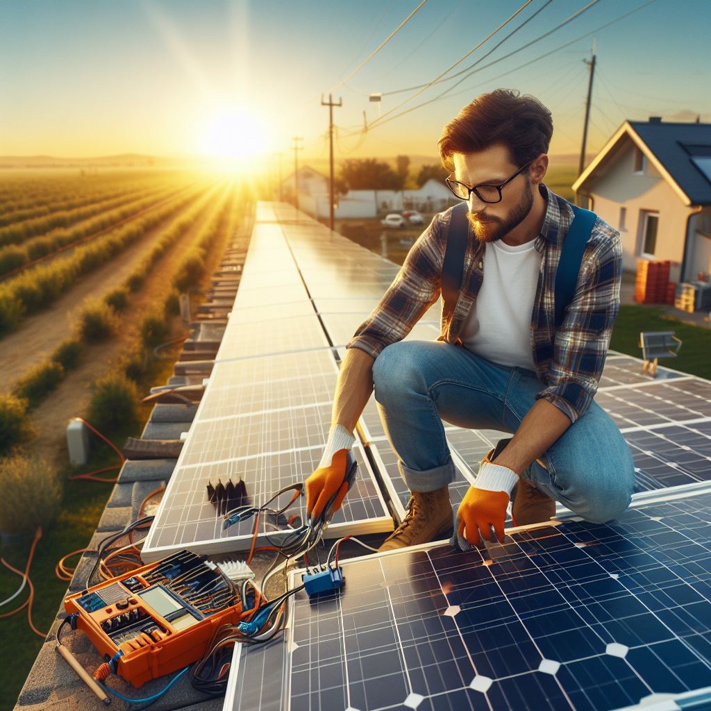 تعمیر و نگهداری نیروگاه خورشیدی در شیراز